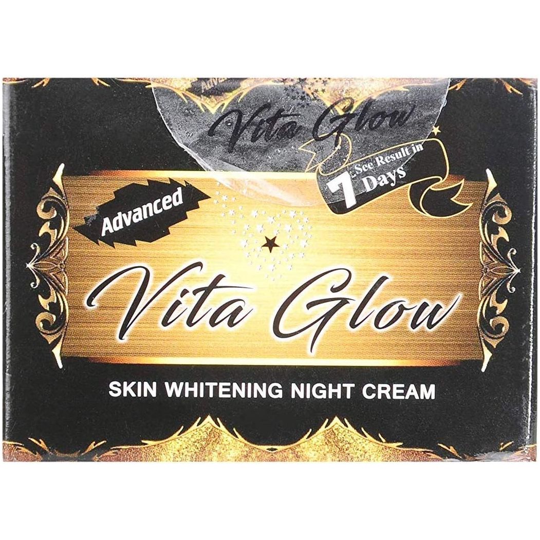 Vita Glow Advanced Whitening Night Cream, 30gm - Gluta